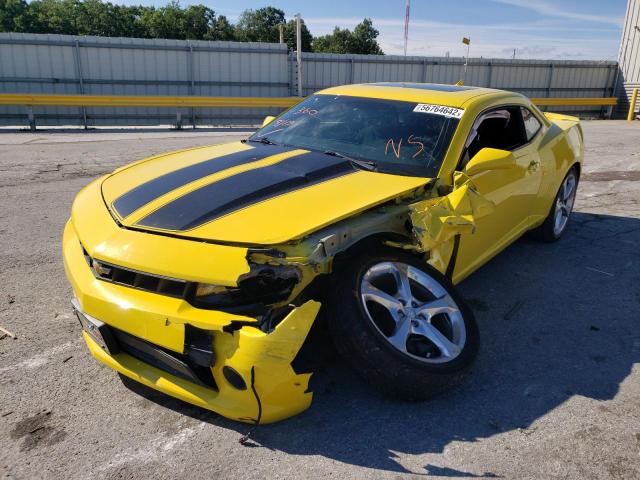 Photo 2 from auction – 2014 CHEVROLET CAMARO LT with VIN 2G1FB1E38E9220702