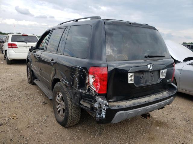 Photo 3 from auction – 2003 HONDA PILOT EXL with VIN 2HKYF18603H512087