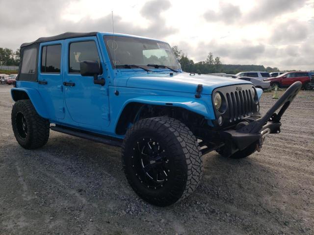 JEEP WRANGLER U 2017 with VIN 1C4BJWDG9HL563039 - Photo from auction