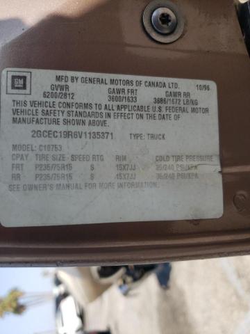 Photo 10 from auction – 1997 CHEVROLET GMT-400 C1 with VIN 2GCEC19R6V1135371