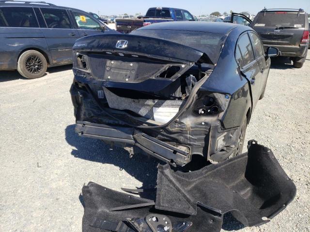 Photo 9 from auction – 2013 HONDA CIVIC EXL with VIN 19XFB2F98DE204645