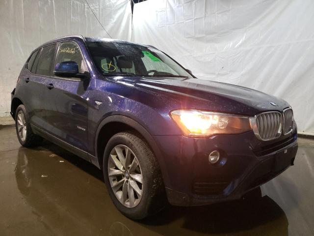 BMW X3 XDRIVE2 2016 with VIN 5UXWX9C57G0D87269 - Photo from auction