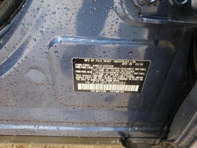 Photo 10 from auction – 2014 SUBARU FORESTER 2 with VIN JF2SJAPC3EH559161