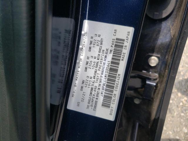 Photo 10 from auction – 2021 MAZDA 3 PREFERRE with VIN JM1BPBLL4M1335641
