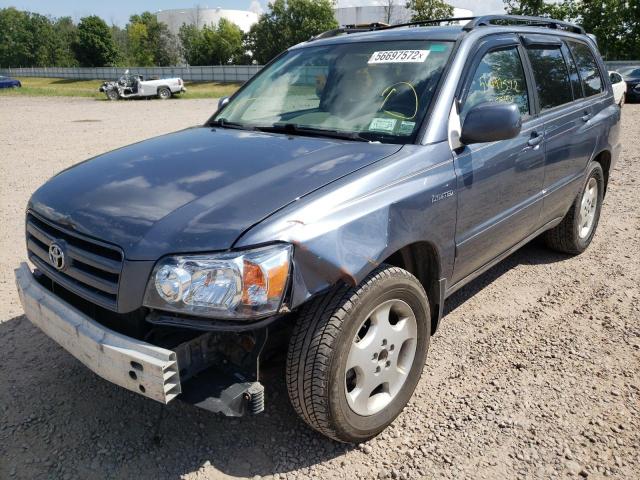 Photo 2 from auction – 2005 TOYOTA HIGHLANDER with VIN JTEDP21A650076969