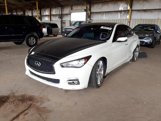 Photo 2 from auction – 2017 INFINITI Q50 PREMIU with VIN JN1EV7AP4HM743828