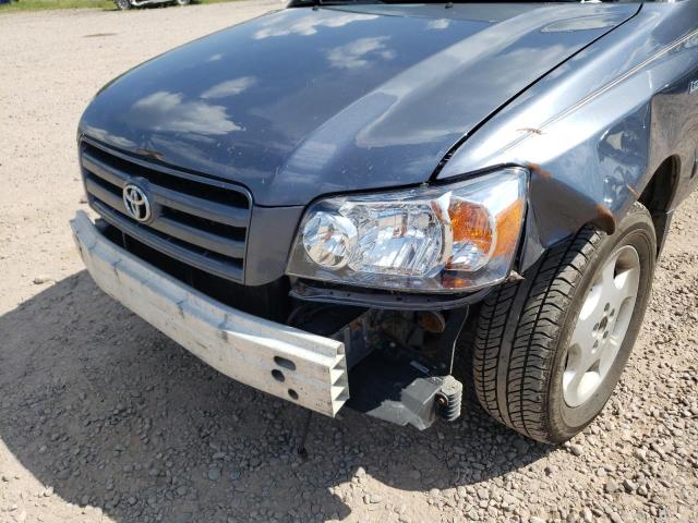 Photo 9 from auction – 2005 TOYOTA HIGHLANDER with VIN JTEDP21A650076969