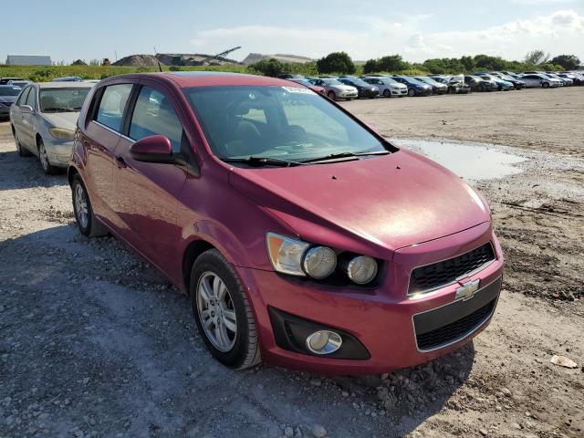 CHEVROLET SONIC LT 2014 with VIN 1G1JC6SH7E4103619 - Photo from auction