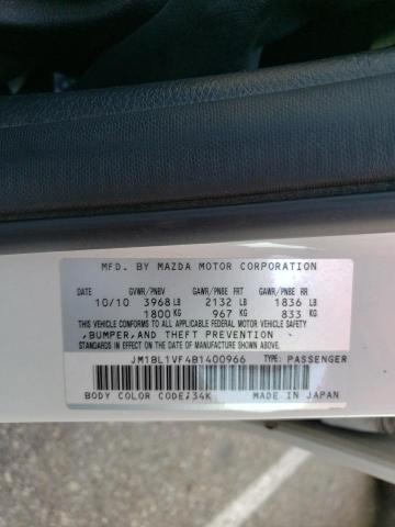 Photo 10 from auction – 2011 MAZDA 3 I with VIN JM1BL1VF4B1400966