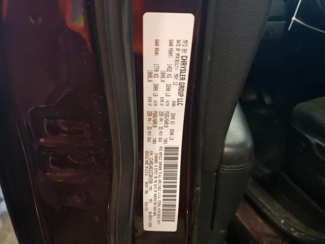 Photo 10 from auction – 2012 DODGE DURANGO SX with VIN 1C4RDJAG1CC301599