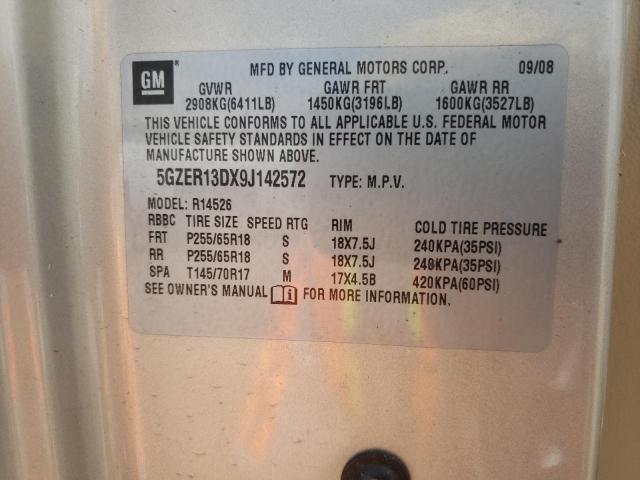 Photo 10 from auction – 2009 SATURN OUTLOOK XE with VIN 5GZER13DX9J142572