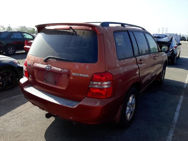 Photo 4 from auction – 2002 TOYOTA HIGHLANDER with VIN JTEGF21A420065030