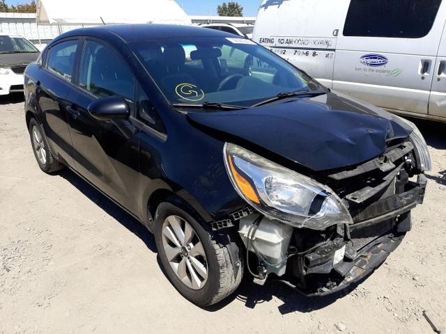 KIA RIO LX 2017 with VIN KNADM4A36H6065740 - Photo from auction
