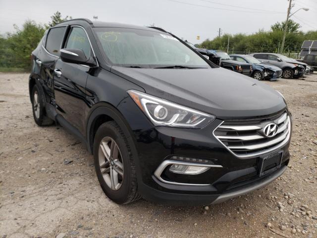 HYUNDAI SANTA FE S 2018 with VIN 5NMZU3LB9JH105809 - Photo from auction