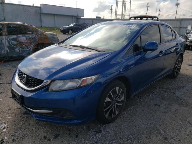 Photo 2 from auction – 2013 HONDA CIVIC EX with VIN 19XFB2F82DE225269