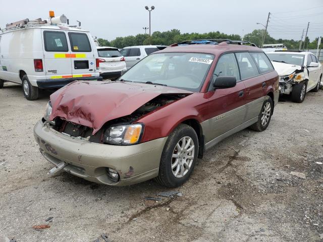 Photo 2 from auction – 2002 SUBARU LEGACY OUT with VIN 4S3BH665427635501