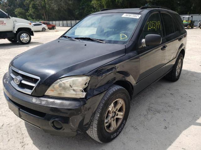 Photo 2 from auction – 2005 KIA SORENTO EX with VIN KNDJD733655391088
