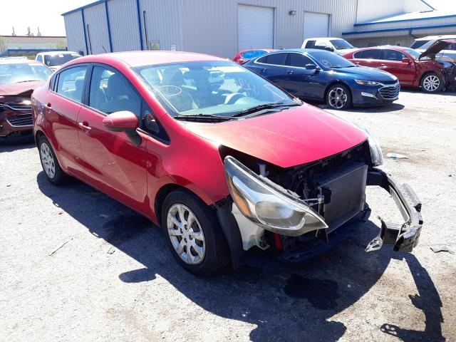 KIA RIO LX 2012 with VIN KNADM4A35C6056682 - Photo from auction