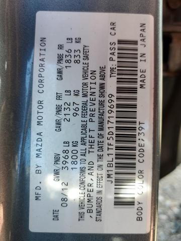 Photo 10 from auction – 2013 MAZDA 3 I with VIN JM1BL1TF5D1719699