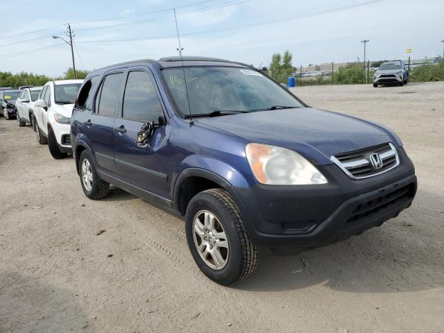 HONDA CR-V EX 2002 with VIN JHLRD78832C070658 - Photo from auction