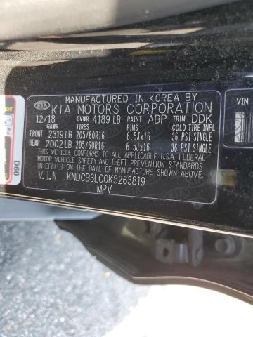 Photo 10 from auction – 2019 KIA NIRO FE with VIN KNDCB3LC0K5263819