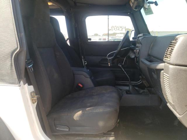 Photo 5 from auction – 2005 JEEP WRANGLER X with VIN 1J4FA39S35P356643
