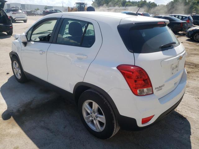 Photo 3 from auction – 2020 CHEVROLET TRAX LS with VIN KL7CJKSB3LB312775