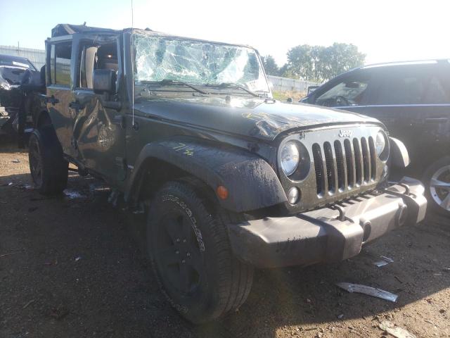 JEEP WRANGLER U 2015 with VIN 1C4BJWDG5FL553203 - Photo from auction