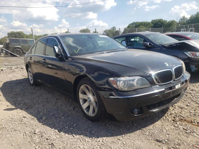 BMW 750 2007 with VIN WBAHN83517DT73218 - Photo from auction