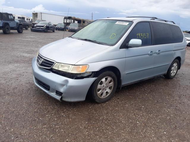 Photo 2 from auction – 2002 HONDA ODYSSEY EX with VIN 2HKRL18922H584155