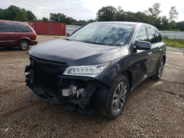 Photo 2 from auction – 2015 ACURA MDX TECHNO with VIN 5FRYD3H42FB001353