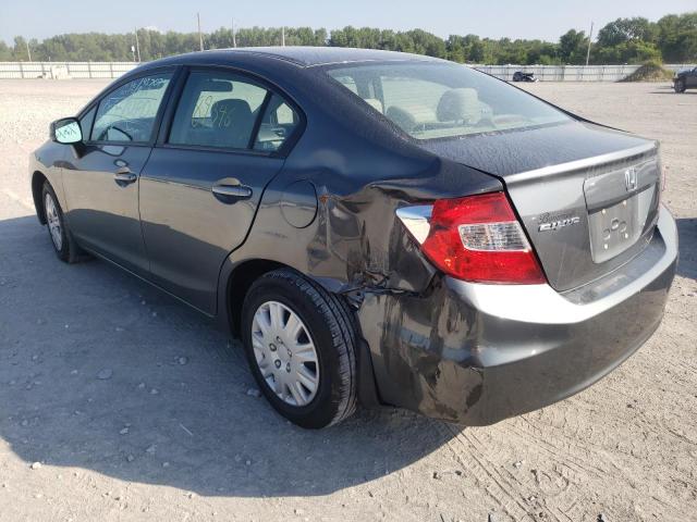 Photo 3 from auction – 2012 HONDA CIVIC LX with VIN 19XFB2F53CE099914
