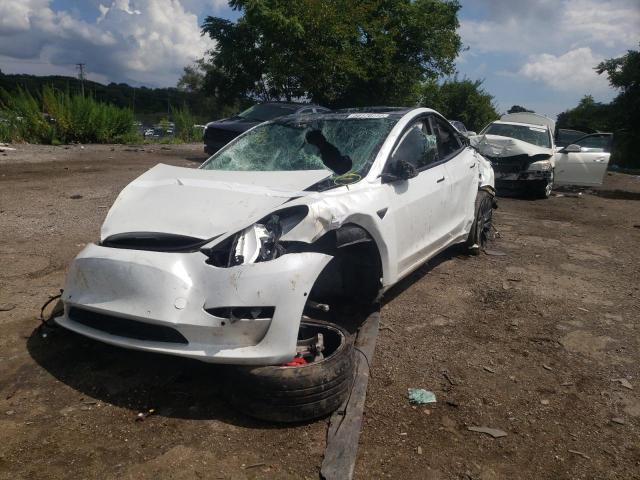 Photo 2 from auction – 2021 TESLA MODEL 3 with VIN 5YJ3E1EC0MF913579