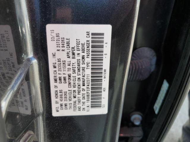 Photo 10 from auction – 2015 ACURA TLX with VIN 19UUB2F33FA020711