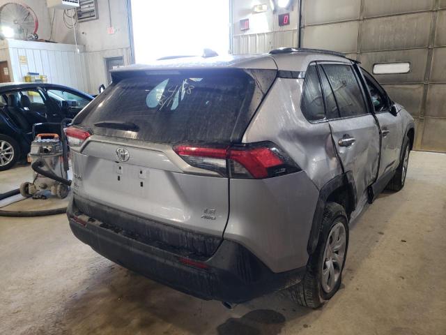 Photo 4 from auction – 2021 TOYOTA RAV4 LE with VIN 2T3F1RFV2MC214148