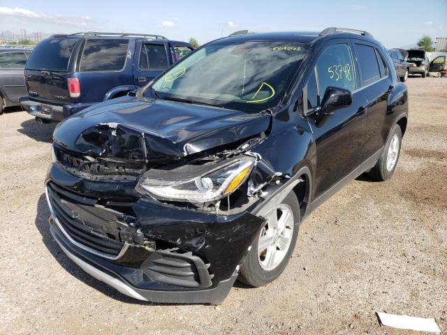 Photo 2 from auction – 2019 CHEVROLET TRAX 1LT with VIN 3GNCJLSB7KL334792