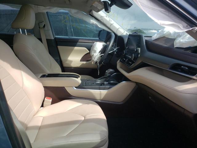 Photo 5 from auction – 2021 TOYOTA HIGHLANDER with VIN 5TDGZRAH9MS081788