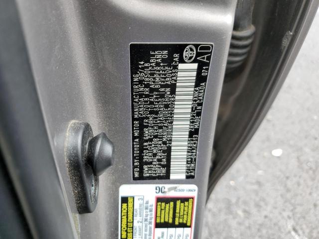 Photo 10 from auction – 2014 TOYOTA COROLLA L with VIN 2T1BURHE1EC200285