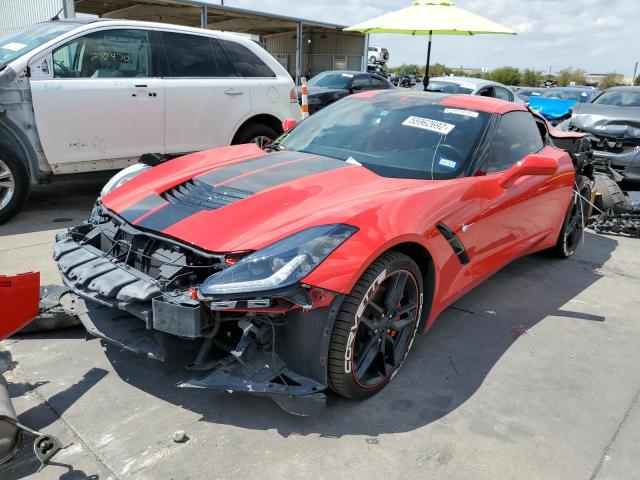 Photo 2 from auction – 2019 CHEVROLET CORVETTE S with VIN 1G1YB2D70K5116877