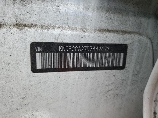 Photo 10 from auction – 2013 KIA SPORTAGE E with VIN KNDPCCA27D7442472