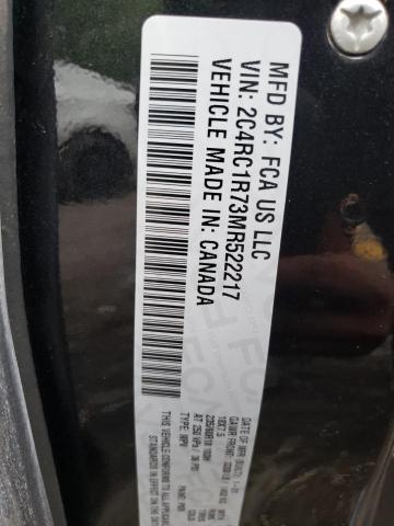 Photo 10 from auction – 2021 CHRYSLER PACIFICA H with VIN 2C4RC1R73MR522217