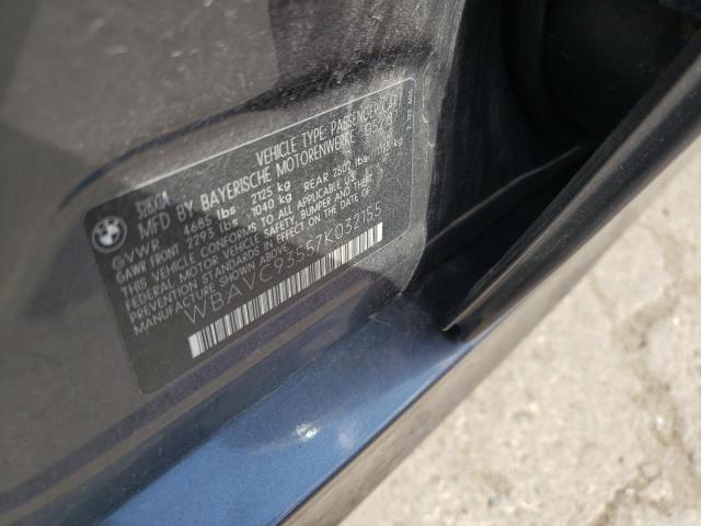 Photo 10 from auction – 2007 BMW 328 XI with VIN WBAVC93557K032155