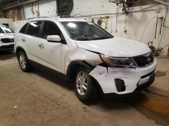 KIA SORENTO 2014 with VIN 5XYKT3A62EG478846 - Photo from auction