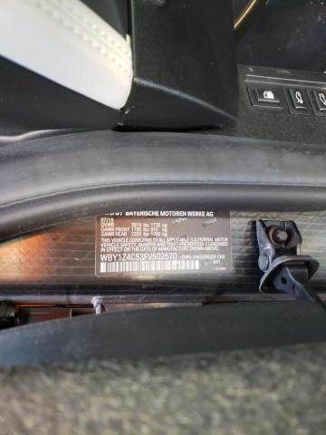 Photo 10 from auction – 2015 BMW I3 REX with VIN WBY1Z4C53FV502570