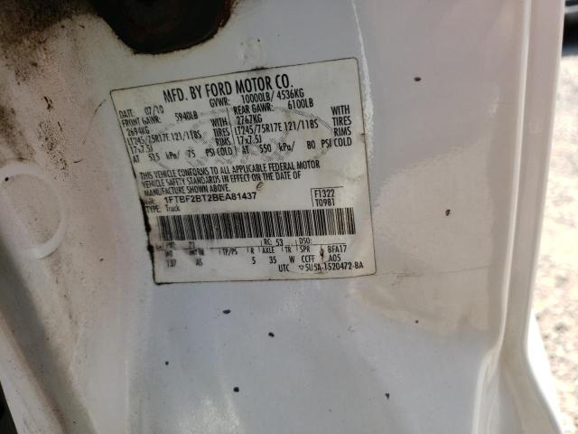 Photo 10 from auction – 2011 FORD F250 SUPER with VIN 1FTBF2BT2BEA81437