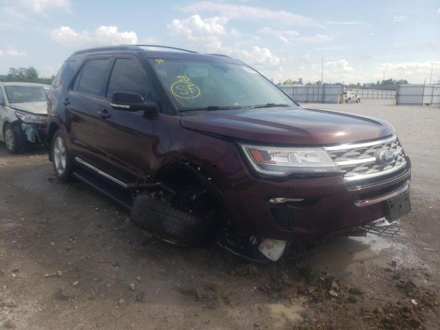 FORD EXPLORER X 2018 with VIN 1FM5K7DH0JGB89102 - Photo from auction
