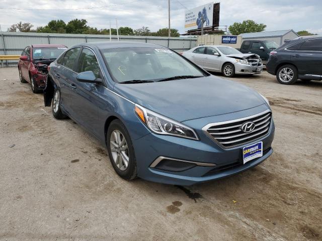 HYUNDAI SONATA SE 2016 with VIN 5NPE24AF4GH340498 - Photo from auction