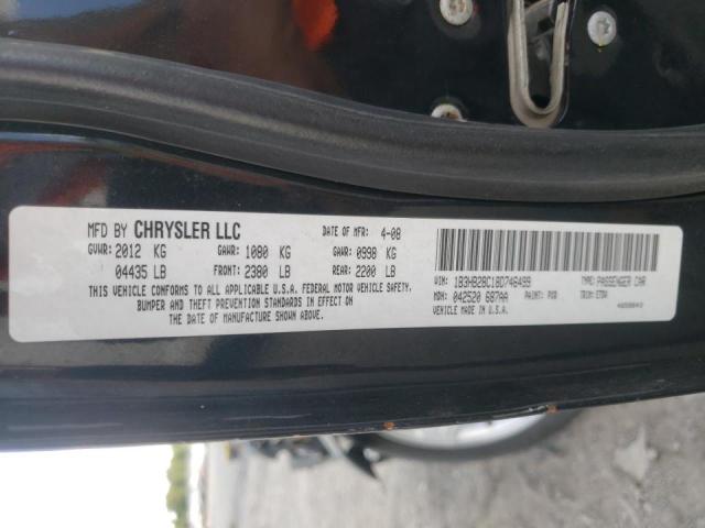 Photo 10 from auction – 2008 DODGE CALIBER with VIN 1B3HB28C18D746499