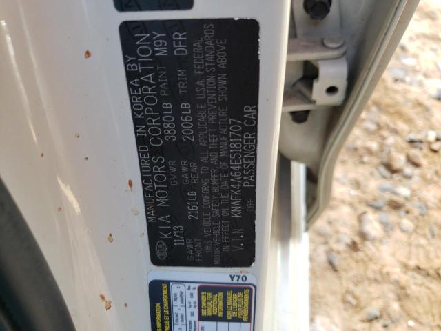 Photo 10 from auction – 2014 KIA FORTE LX with VIN KNAFK4A64E5181707