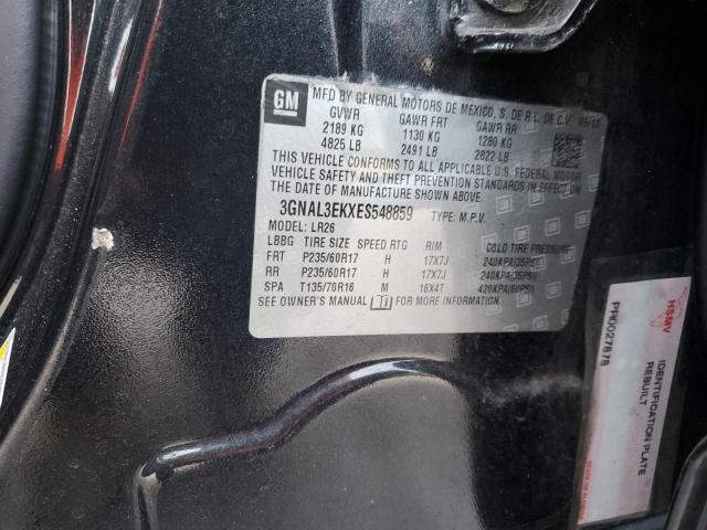 Foto 10 de la subasta – 2014 CHEVROLET CAPTIVA LT con VIN 3GNAL3EKXES548859
